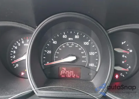 2014 Kia Rio Lx из США, поврежденный, VIN KNADM4A37E6341323